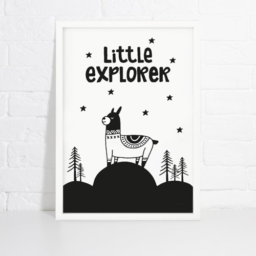 Foto de Lámina de decoración LITTLE EXPLORER