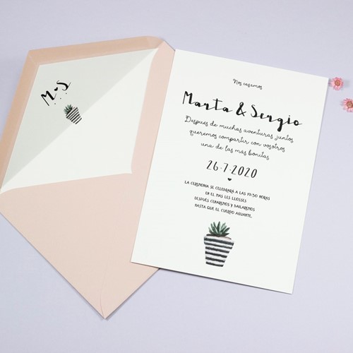 Foto de Invitación de boda JULIETTE