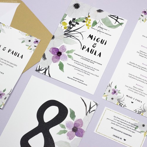 Foto de Invitación de boda MAMIKO