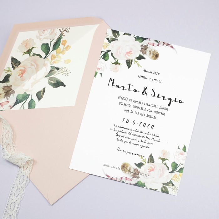 Foto de Invitación de boda CHLOÉ