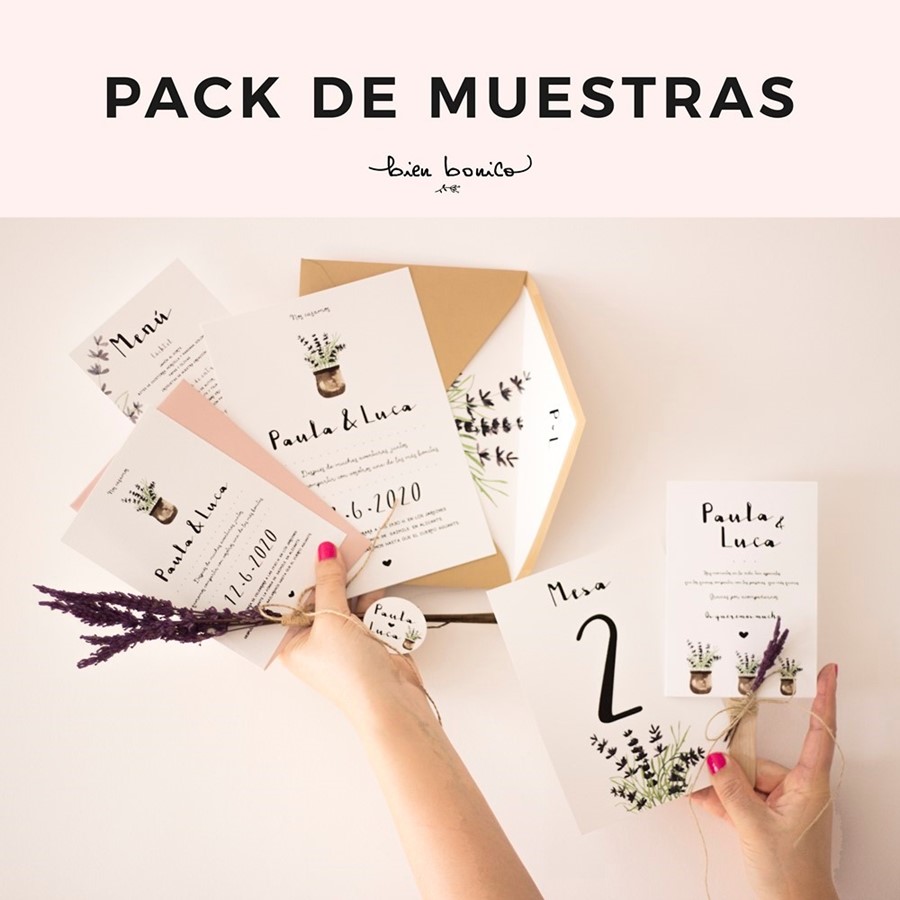 Cuadro para la categoría Pack de muestras