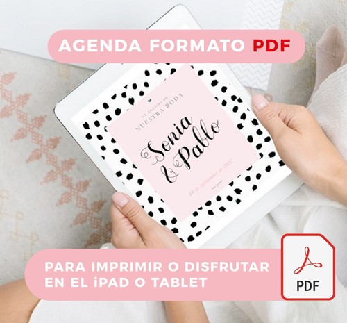 Foto de La agenda de nuestra boda - iPad o imprimir