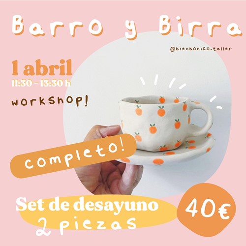 Foto de Curso Barro y Birra  SET DESAYUNO