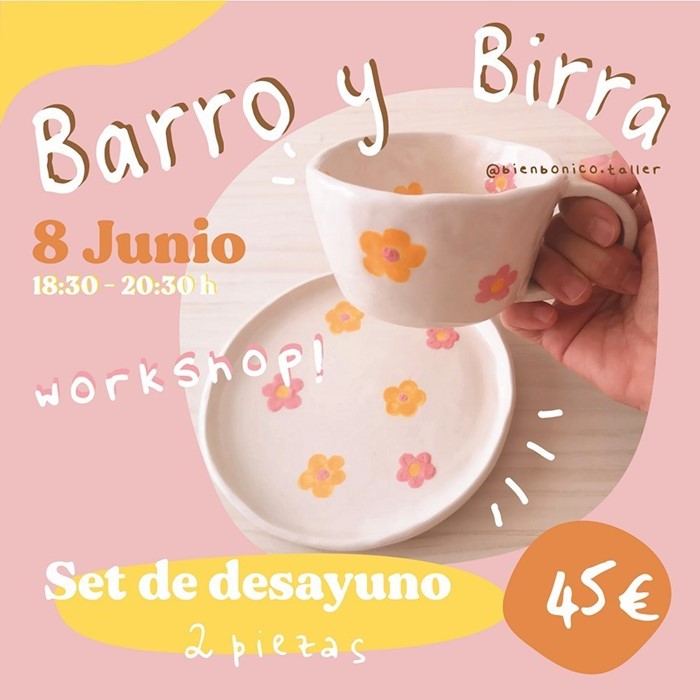 Foto de Curso Barro y Birra  SET DESAYUNO