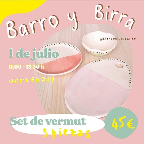 Foto de Curso Barro y Birra SET VERMUT